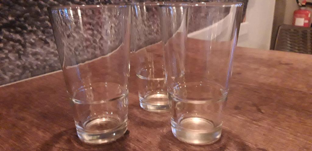 Longdrink cocktailglazen 28 stuks beschikbaar, Ophalen of Verzenden, Zo goed als nieuw