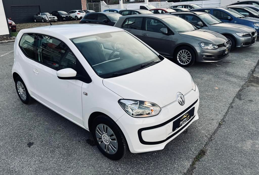 VW UP 1.0 ECO FUEL MOVE ESSENCE CNG, Auto's, Voorwielaandrijving, Stof, 50 kW, Wit