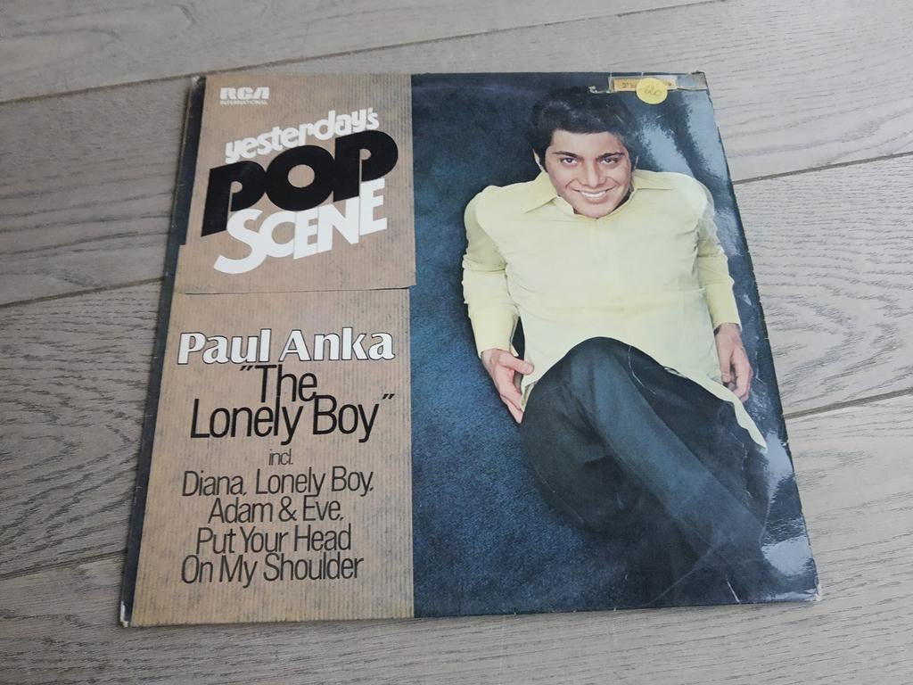 Lp : Paul Anka - the Lonely boy, Ophalen of Verzenden, Zo goed als nieuw