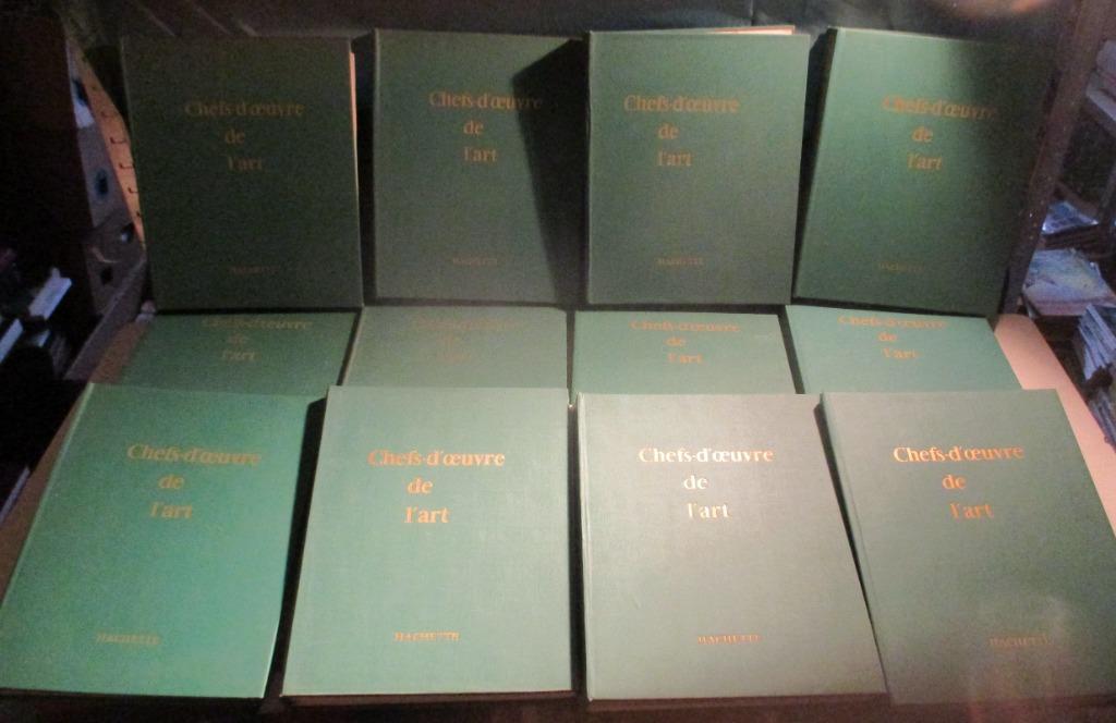 12 Mooie Oude Kunstboeken - Chefs d'Oeuvre de l'Art, Boeken, Ophalen of Verzenden, Zo goed als nieuw