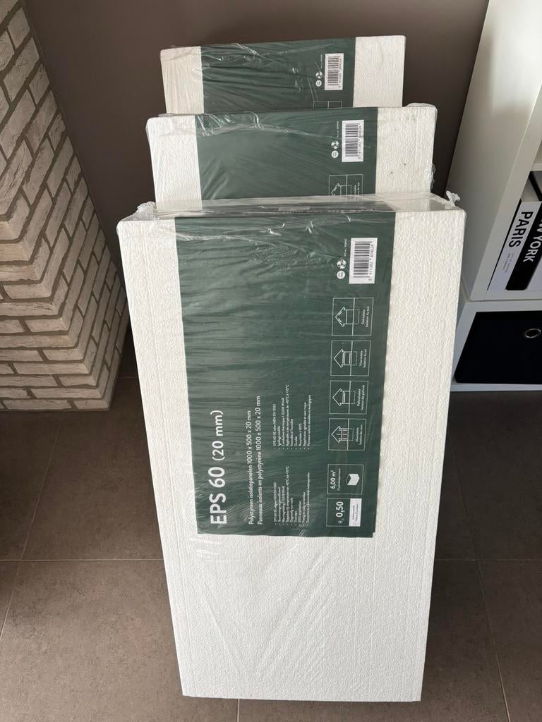 Isomo platen, Doe-het-zelf en Bouw, Ophalen, Nieuw