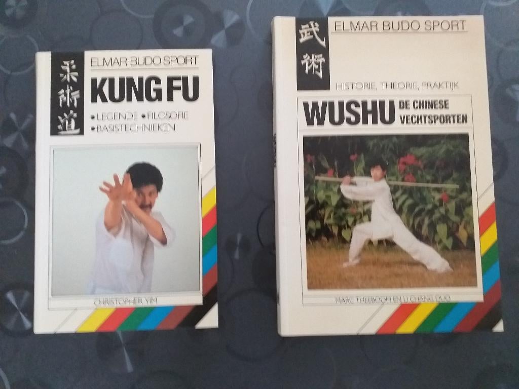 2 Martial Arts Boeken (Nieuwstaat), Envoi, Comme neuf, Elmar Budo Sport, Sport de combat