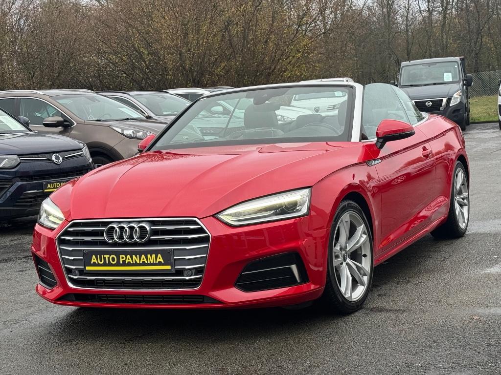 Audi A5 CABRIOLET 40 TFSI SPORT S-TRONIC VIRTUAL COCKPIT, Auto's, 4 cilinders, Leder, Bedrijf, 140 kW