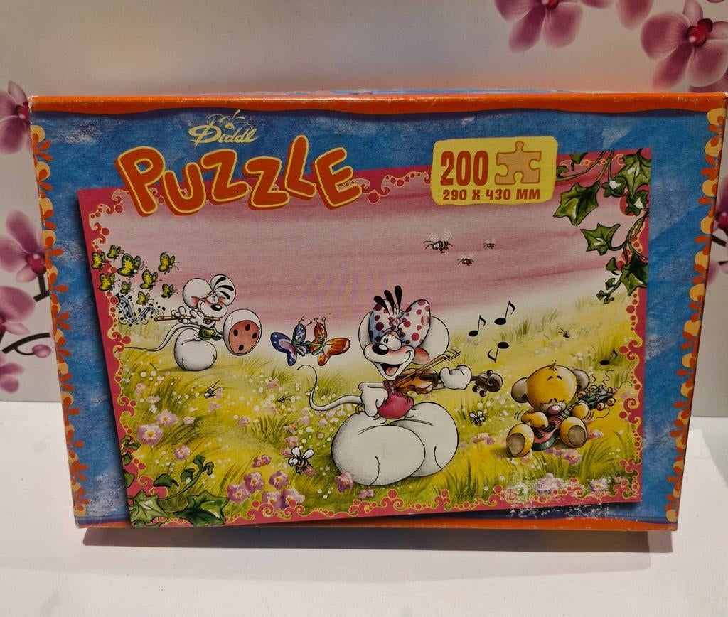 🩵 Diddl & Diddlina Puzzel, Verzamelen, Diddl, Ophalen of Verzenden, Diddlina, Overige typen