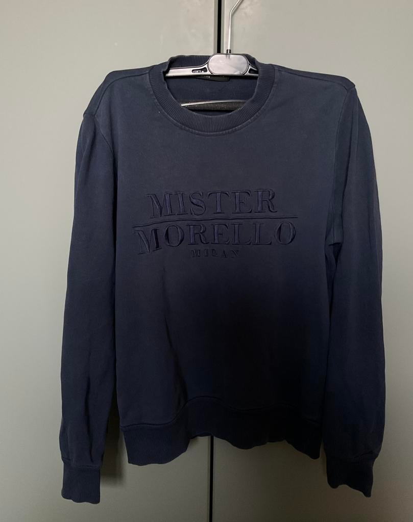 Frankie Morello Milan, sweater xs-s, Blauw, Frankie Morello Milan, Ophalen of Verzenden, Gedragen
