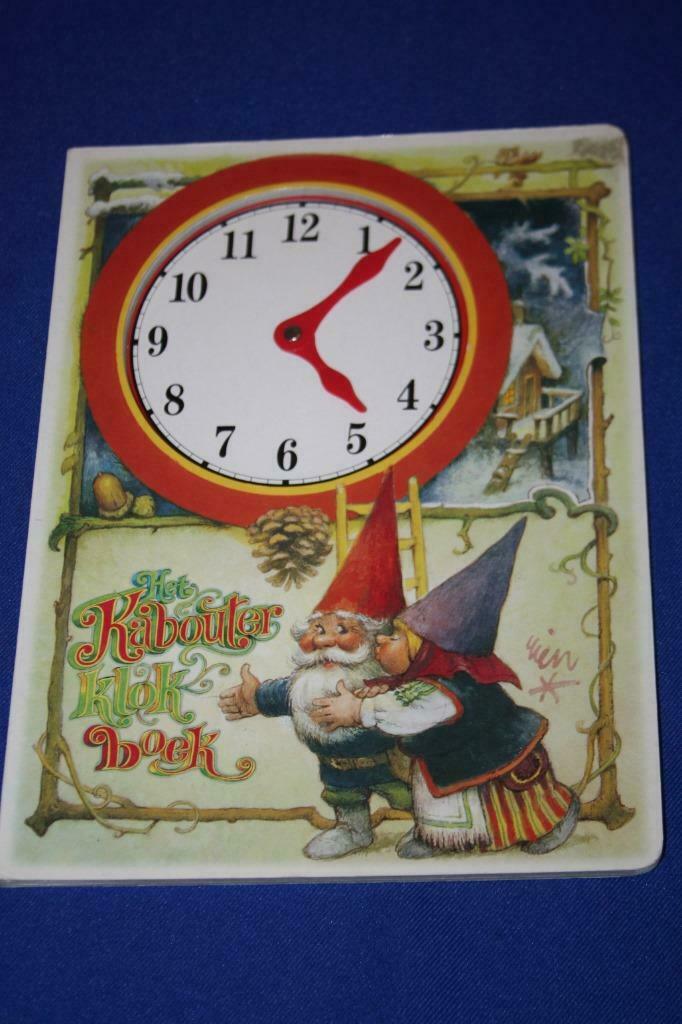 Het Kabouter klokboek ( Rien Poortvliet ), Ophalen of Verzenden, Gelezen, Sprookjes