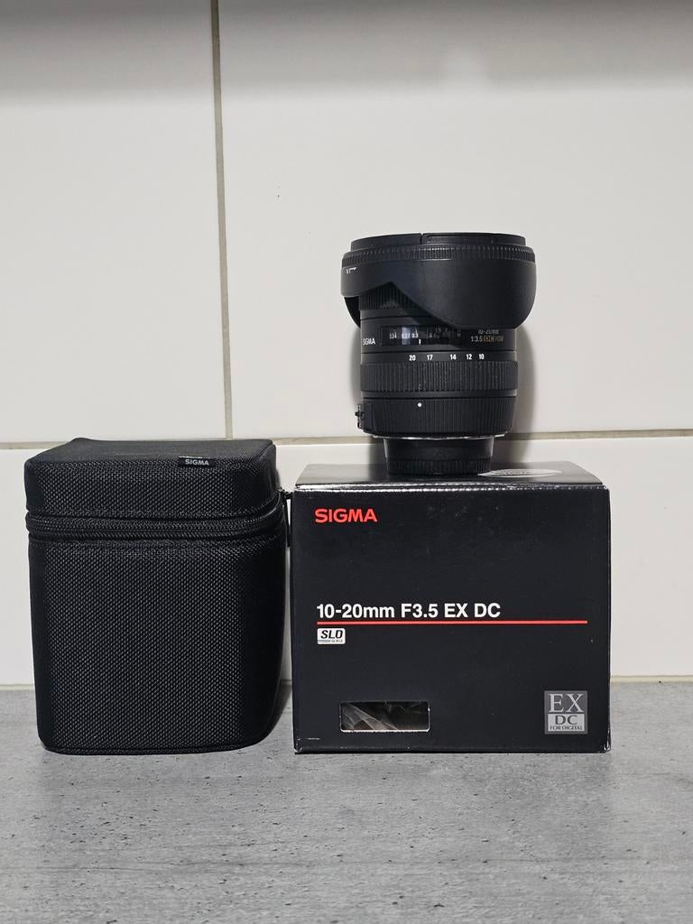 Groothoeklens - Sigma 10-20 F3.5 EX DC, Audio, Tv en Foto, Foto | Lenzen en Objectieven, Ophalen of Verzenden, Zo goed als nieuw