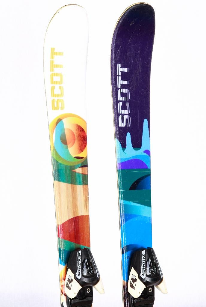 101 131 kinder ski's SCOTT RASCAL, freestyle +, Sport en Fitness, Skiën en Langlaufen, Zo goed als nieuw, Ski's, Ski, Salomon
