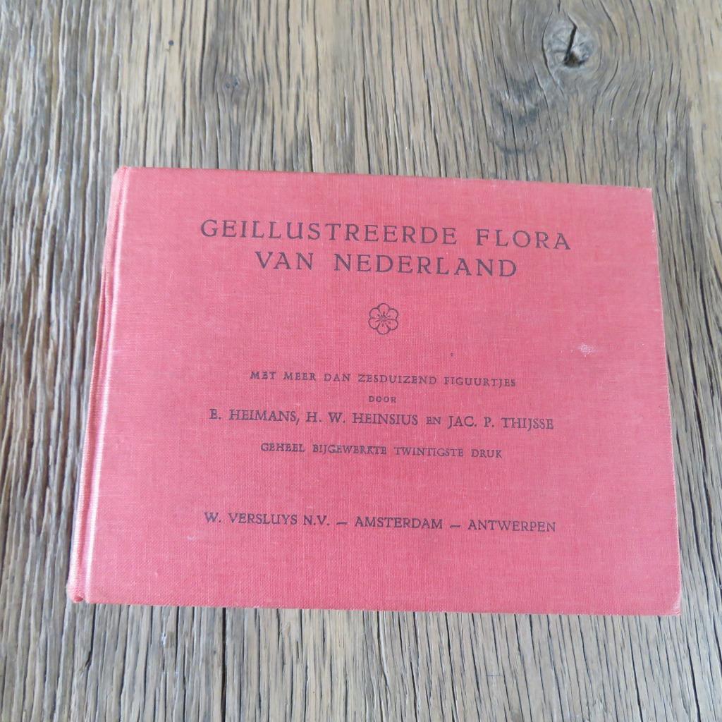 Geillustreerde Flora van Nederland E Heimans 1960, Boeken, Natuur, Ophalen of Verzenden