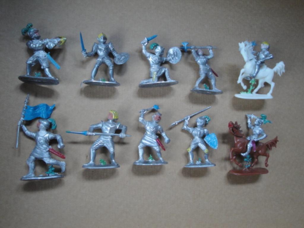 Beeldjes Chevaliers Soldaten West-Duitsland, Verzamelen, Ophalen, Gebruikt
