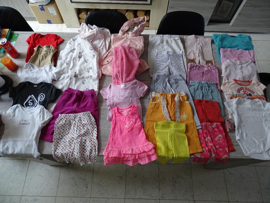 4 zakken babykleding 74-80, Kinderen en Baby's, Ophalen, Gebruikt, Overige typen