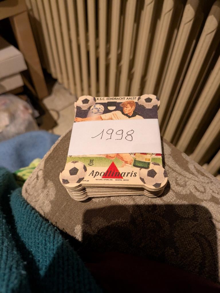 Apollinaris voetbal 1998, Ophalen of Verzenden, Zo goed als nieuw, Viltje(s)