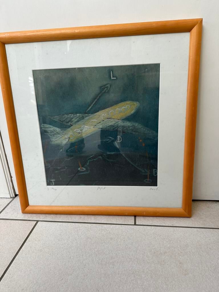 Kleurenlitho Christian Straetling, Antiek en Kunst, Ophalen