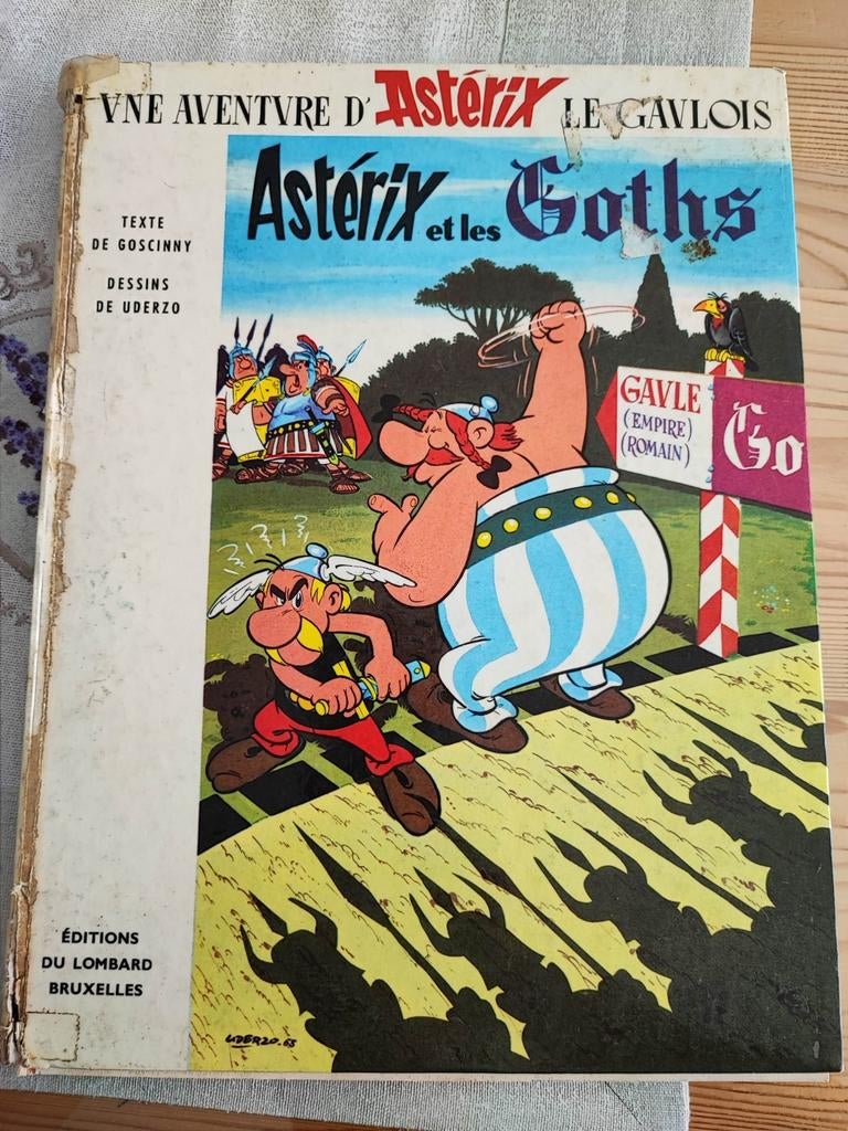 Astérix et les Goths 1963, Boeken, Gelezen, Eén stripboek, Ophalen of Verzenden, Goscinny / Uderzo