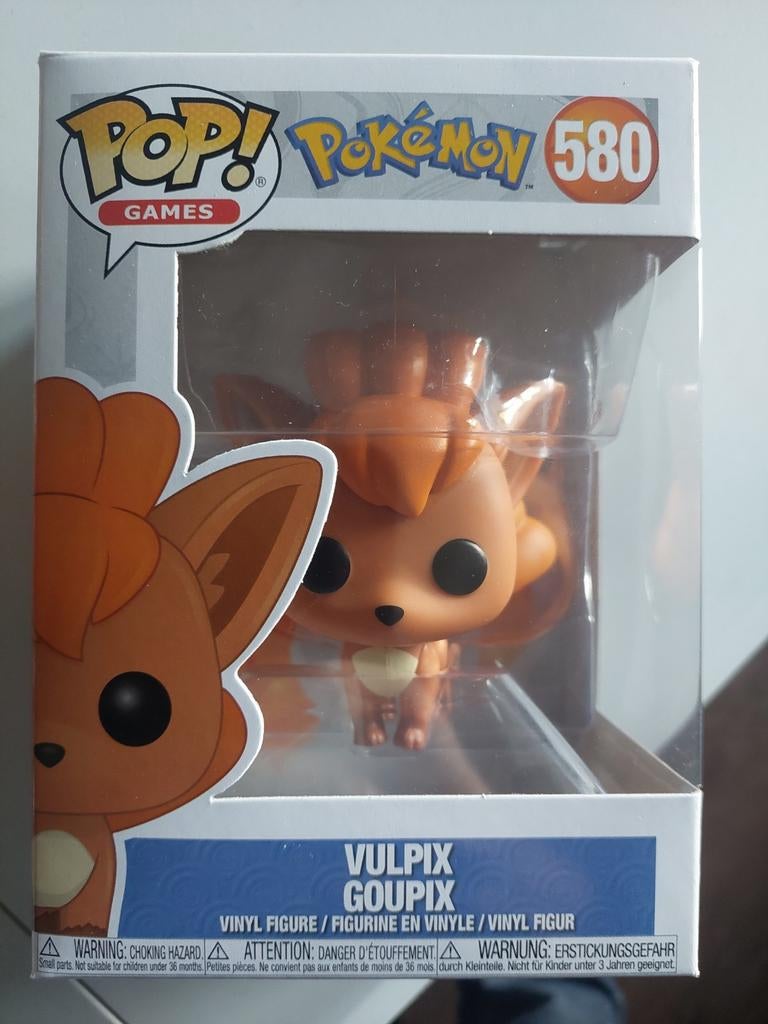 Pop Funko Pokemon Vulpix Goupix 580, Verzamelen, Ophalen of Verzenden