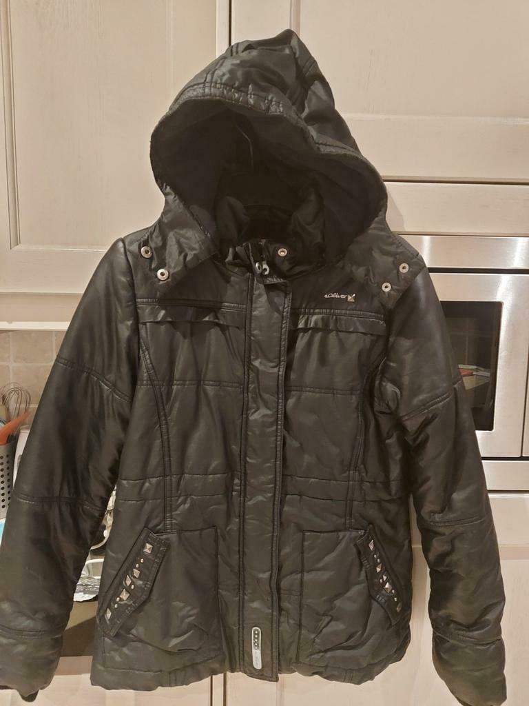 Manteau d'hiver uni de s.oliver en taille 164, Enlèvement ou Envoi, Comme neuf