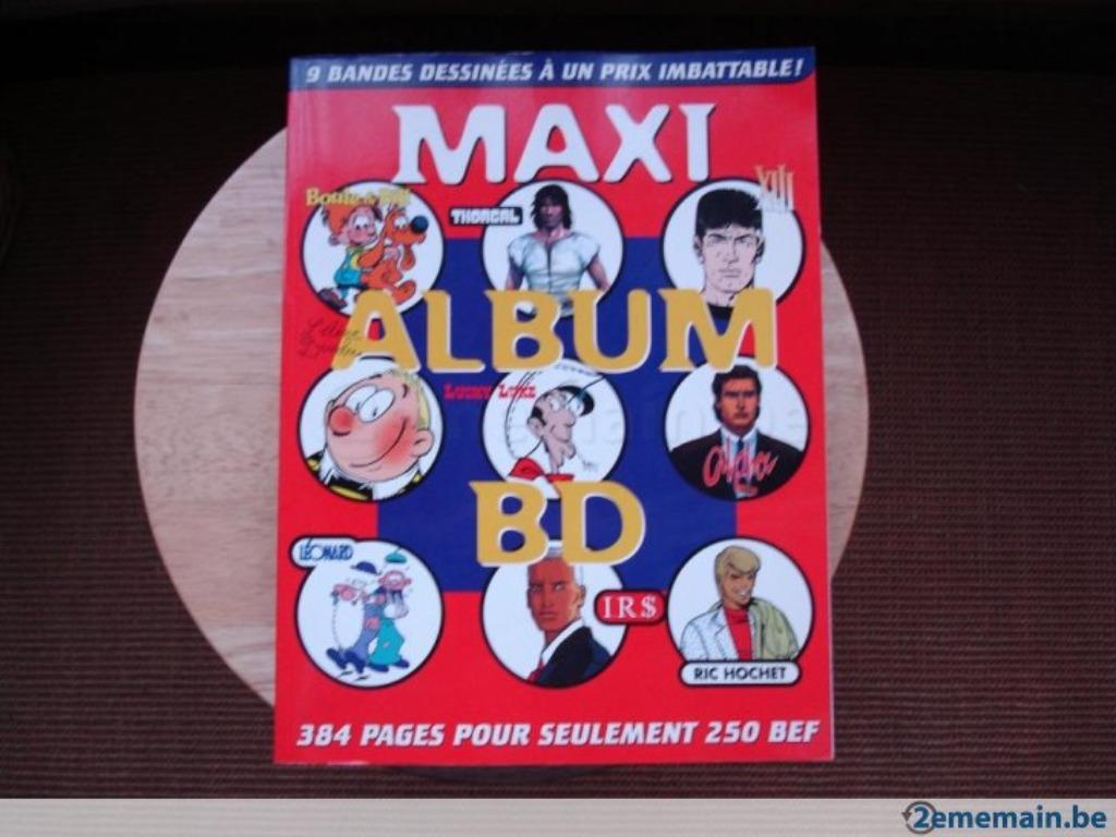 Maxi album BD, Livres, BD, Enlèvement ou Envoi, Utilisé