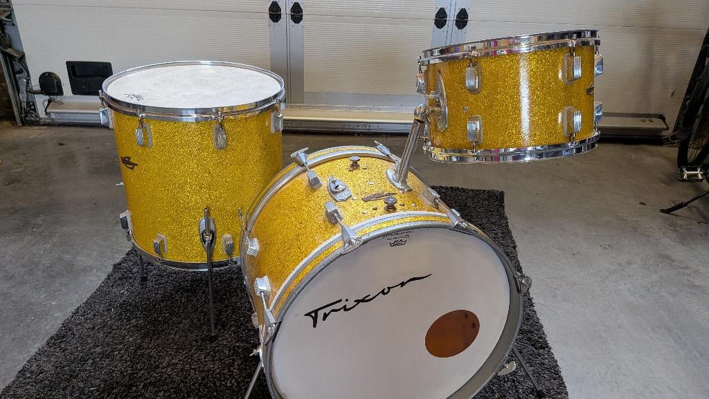Trixon drum big band deluxe 1962 vintage, Muziek en Instrumenten, Ophalen, Gebruikt