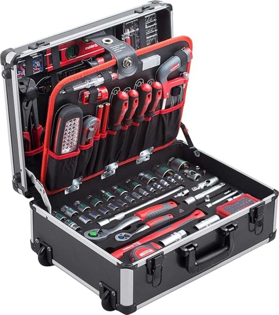 Boîte à outils MEISTER 156 pièces LIVRAISON RAPIDE ET GRATUI, Envoi, Neuf
