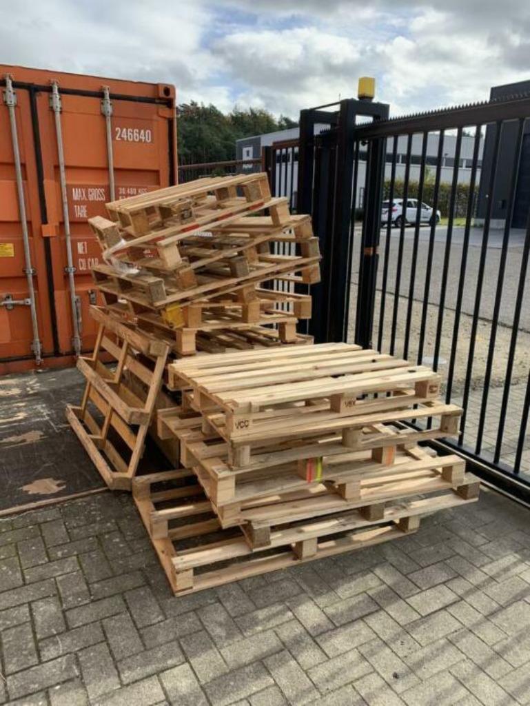 0 palletten afhalen Zonhoven (houten pallet), Doe-het-zelf en Bouw, Ophalen, Gebruikt, Pallet