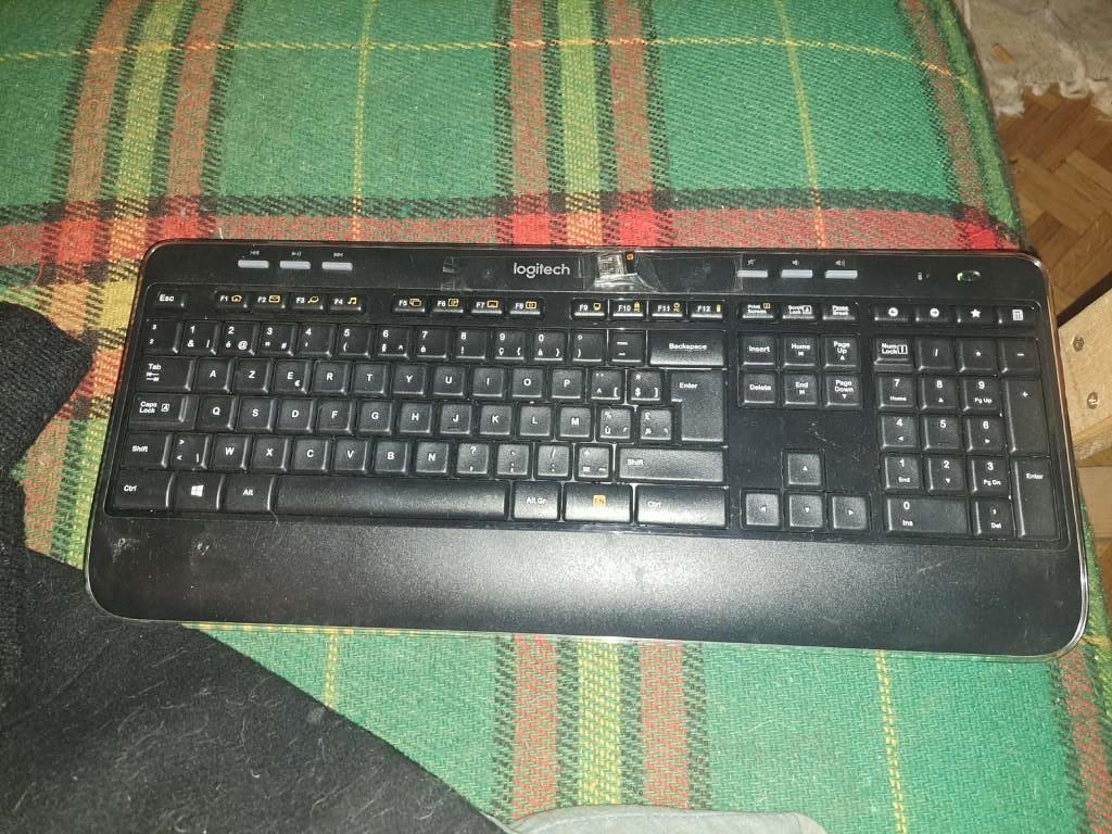 Clavier sans fil Logitech K520, Logitech, Azerty, Comme neuf, Sans fil