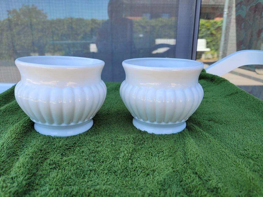 Twee kleine cachepots, Gebruikt, Rond, Binnen, Ophalen of Verzenden