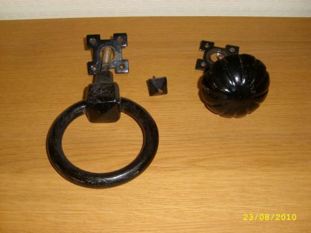 GIETIJZEREN KLOPPER EN TOEBEHOREN, Ophalen of Verzenden