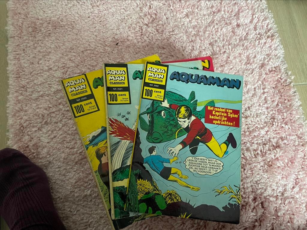 Aquaman nl volledige reeks, Boeken, Ophalen, Zo goed als nieuw