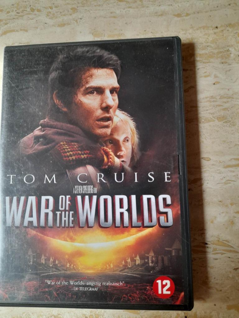 DVD 'La Guerre des Mondes' avec Tom Cruise, À partir de 12 ans, Enlèvement ou Envoi, Comme neuf, Science-Fiction