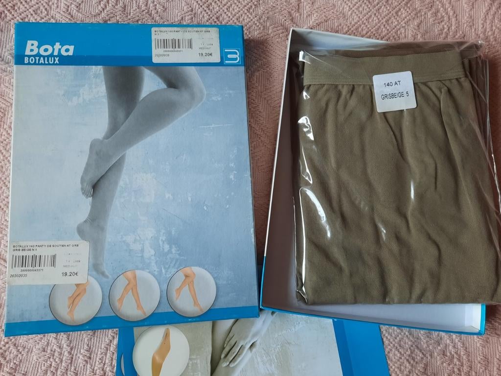 Panty de soutien / contention Botalux 140 AT, Neuf, Gris, Enlèvement ou Envoi, Autres types