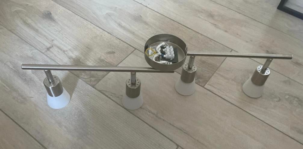 Philips Massive - Spot 4xLED/4,3W Chrome mat - IP20, Enlèvement ou Envoi, Comme neuf