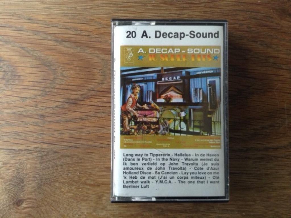 muziekcassette decap organ antwerp, Ophalen of Verzenden, Overige genres, 1 bandje, Origineel