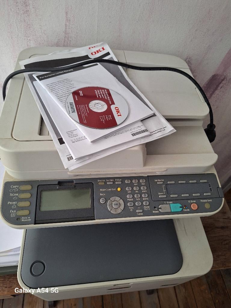 Imprimante OKI MC562W, Informatique & Logiciels, Copier, Imprimante, Enlèvement, Utilisé
