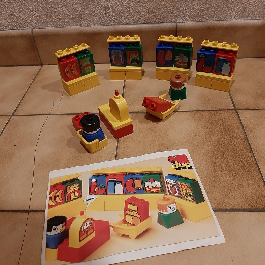 Lego duplo: Winkel uit 1980 (CI) set nr 2640, Ophalen of Verzenden, Zo goed als nieuw, Duplo