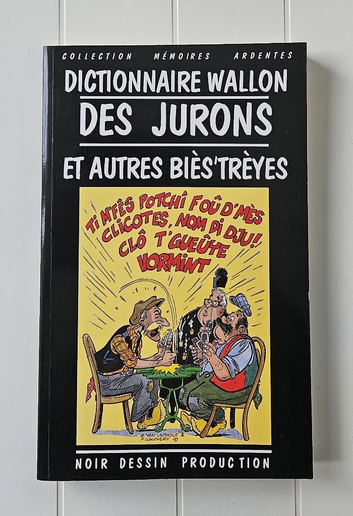Dictionnaire wallon des jurons et autres biès'trèyes, Livres, Enlèvement ou Envoi, Utilisé, Wallon, Alain Soreil