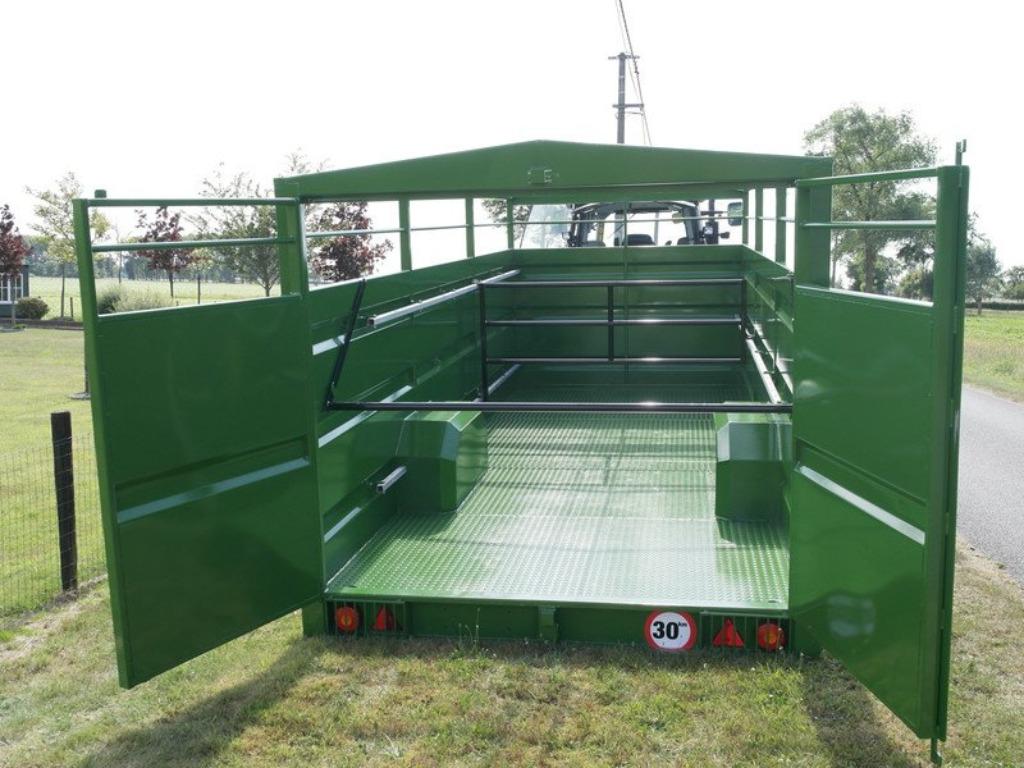 Zoek binnenhek veewagen Record, Ophalen