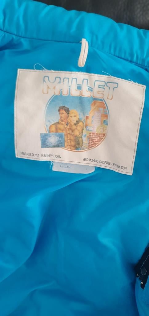 Zeer mooie Millet-jas uit de jaren 80, Blauw