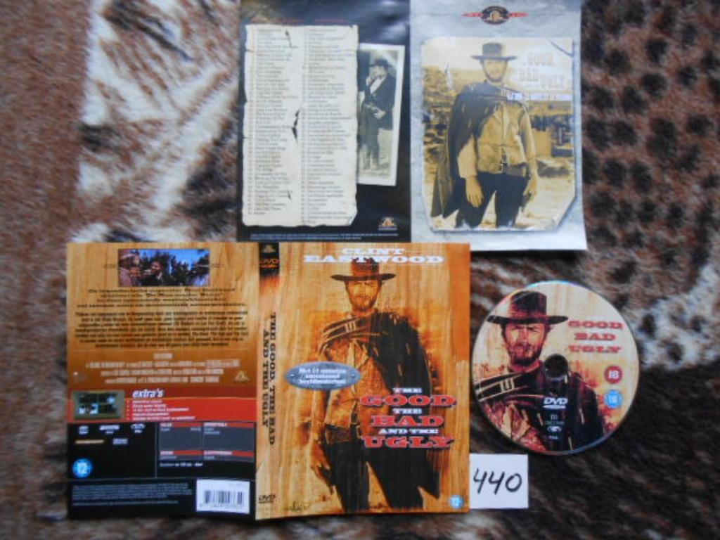 Long métrage DVD Le Bon, la Brute et le Truand Western, Utilisé, 1940 à 1960, À partir de 12 ans, Action et Aventure