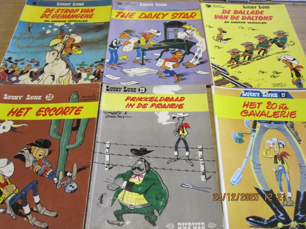 Lucky Luke strips, Boeken, Stripverhalen, Ophalen of Verzenden