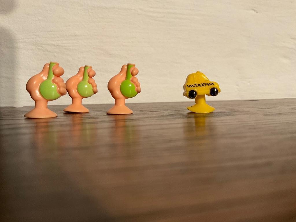 Emoji Dr. Lab en Tex Taxi, Aldi, Ophalen of Verzenden