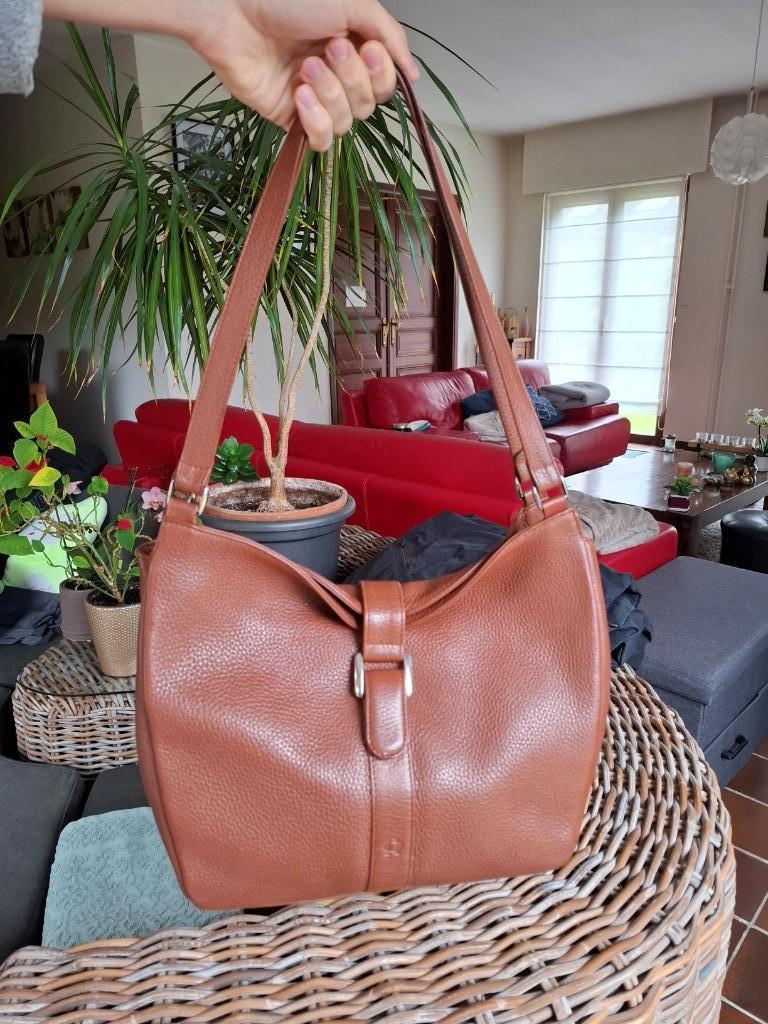 Sac en cuir de luxe - Nobody, Bijoux, Sacs & Beauté, Sacs | Sacs Femme, Enlèvement, Comme neuf, Brun, Sac à main
