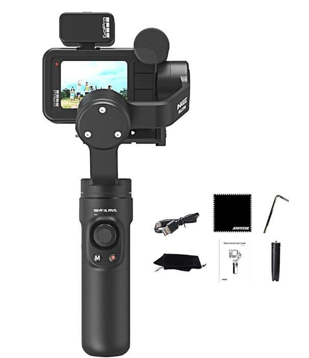 Gimbal pour GoPro, smartphone..., TV, Hi-fi & Vidéo, Caméras action, Neuf, Autres marques, Enlèvement