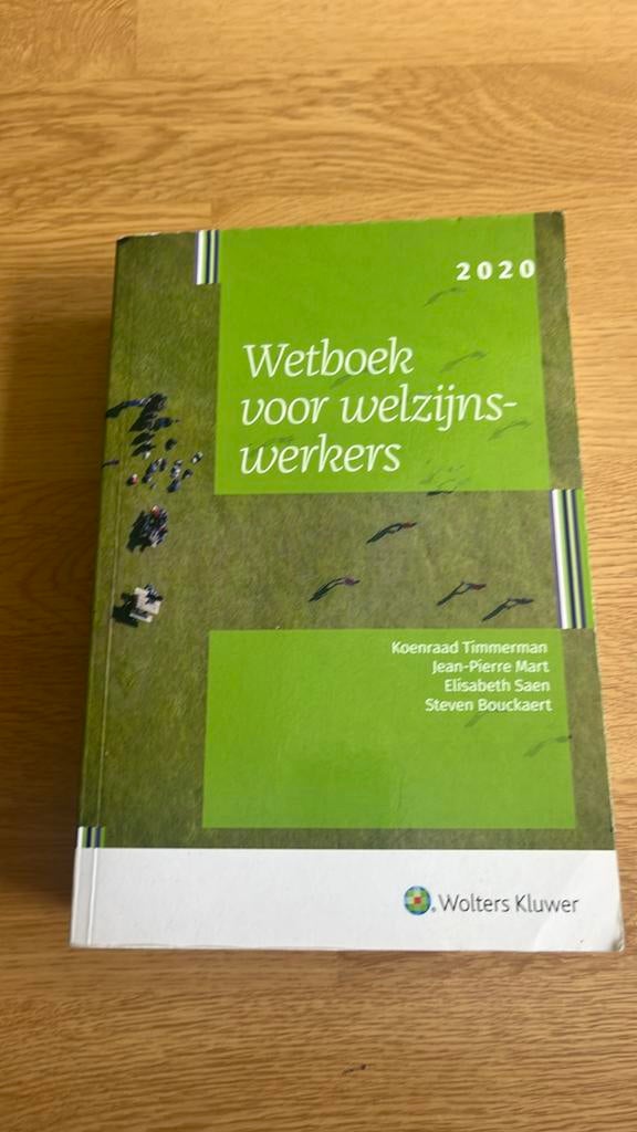 Wetboek voor welzijnswerkers 2020-2021, Enlèvement ou Envoi, Comme neuf