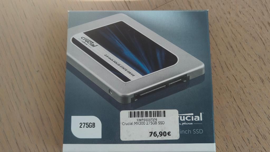 Crucial + Kingston SSD ~500GB, Intern, Gebruikt, Ophalen of Verzenden, Desktop