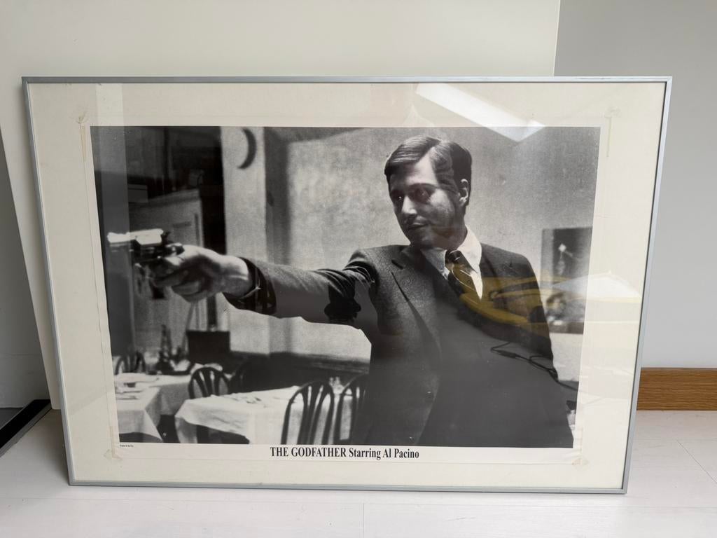 Oude poster godfather al pacino, Ophalen