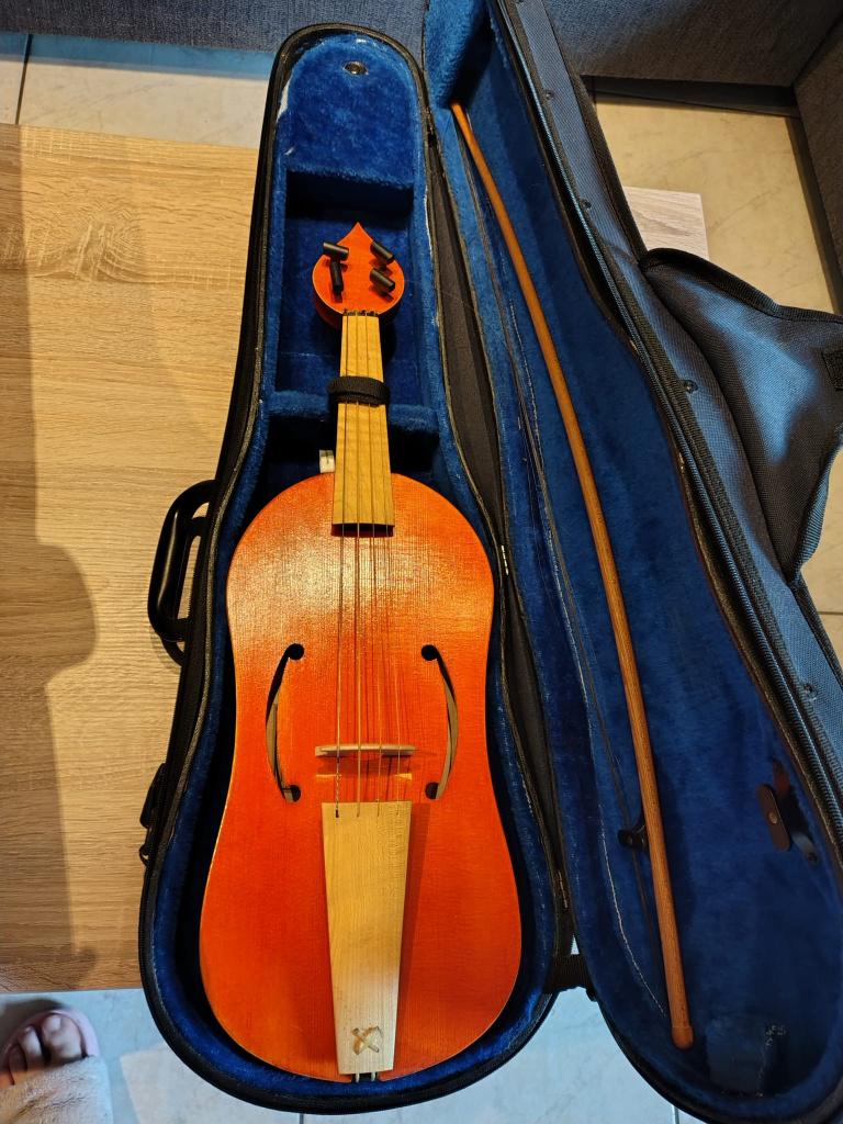 Viool en vedel te koop, apart of samen, Muziek en Instrumenten, Strijkinstrumenten | Violen en Altviolen, Ophalen, Gebruikt, Viool