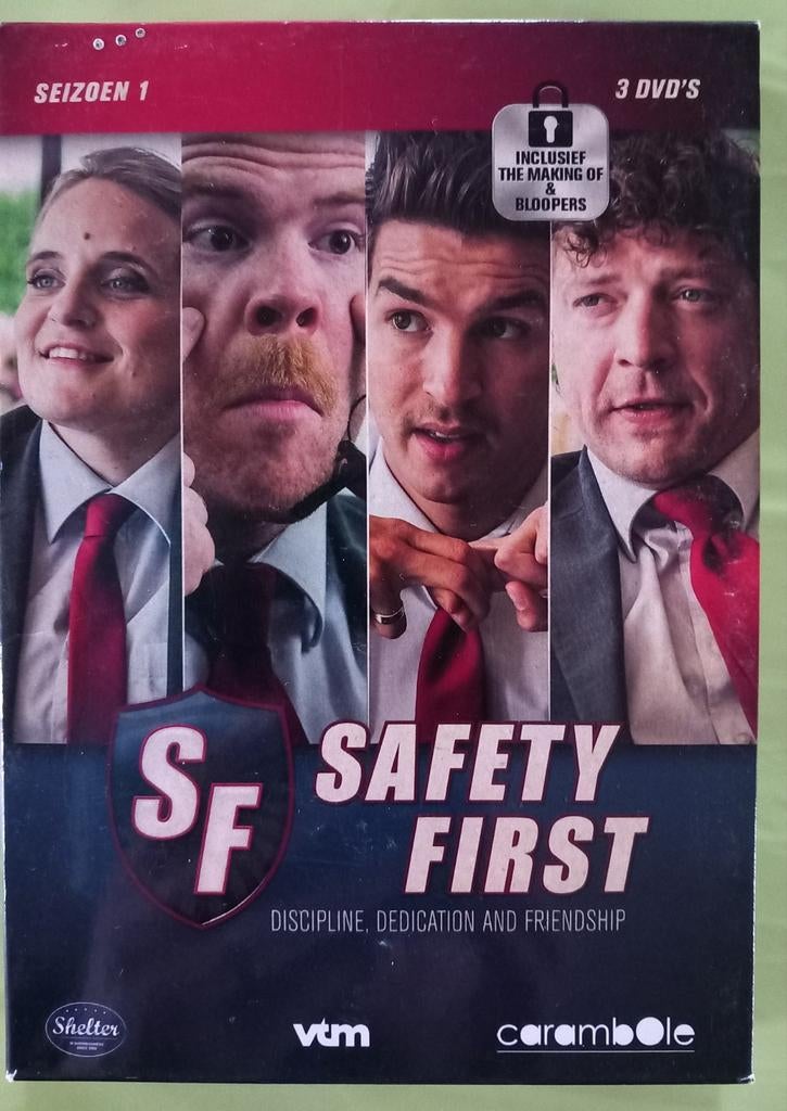 Safety first - box -> 8€, Cd's en Dvd's, Ophalen of Verzenden, Zo goed als nieuw, Komedie, Boxset