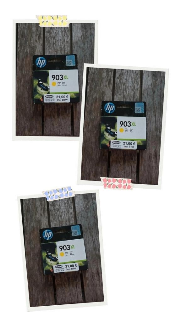 Inktpatroon HP 903 XL - Geel, Computers en Software, Printerbenodigdheden, Ophalen of Verzenden, Nieuw, Hp