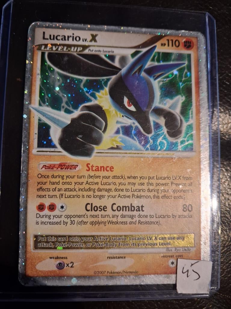 Lucario lv X, Enlèvement ou Envoi