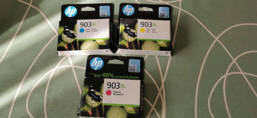 HP originele inktpatronen 903XL voor printer 6950., Computers en Software, Printerbenodigdheden, Ophalen of Verzenden, Nieuw, Cartridge